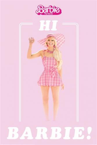 image Barbie movie - Maxi Poster - Hi Barbie 61cm x 91.5cm