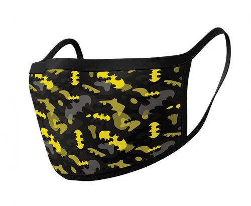 image DC Comics- Masques ajustables- Batman – Camouflage jaune et noir- Lot de 2