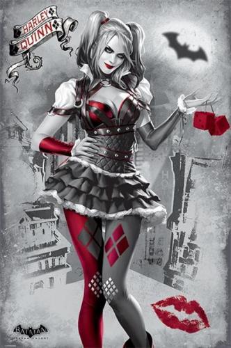 image Dc Comics - Maxi Poster Batman - Harley Quinn Arkham knight ( 61cm x 91.5cm)