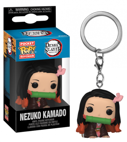 image Demon Slayer - Porte-clés Funko Pop  –  Nezuko Kamado