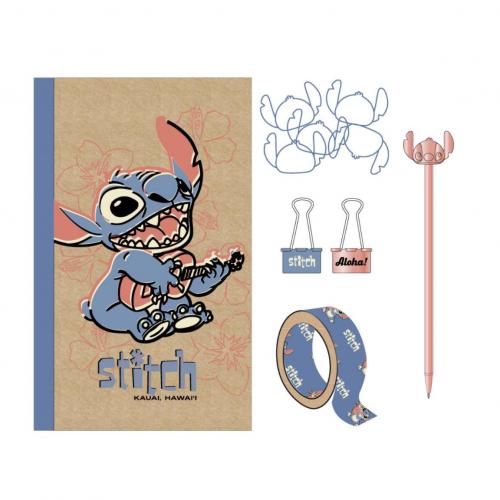 image Disney - set papeterie durable - Stitch