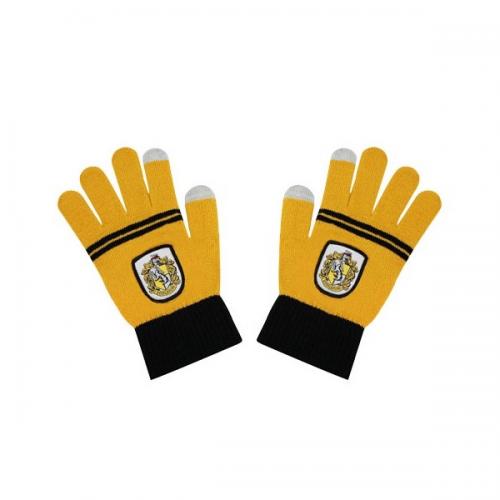 image Harry Potter - Gants tactiles Poufsouffle - Jaune et noir