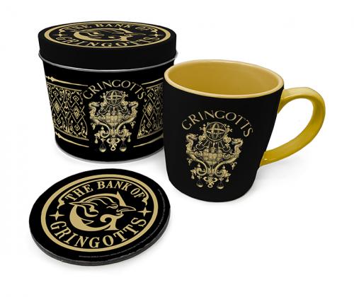 image Harry Potter- Mug et sous-verre en Etain- Gringotts