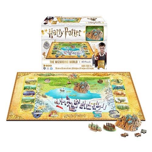 image HARRY POTTER - Puzzle 4D - The Wizarding World - 892 pcs