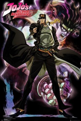 image Jojo's Bizarre Adventure- Maxi Poster - Stardust Crusaders - 61cm x 91.5cm- roulé fi