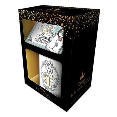 image La Belle et la Bête- Coffret (Mug, porte-clés, sous-verres)