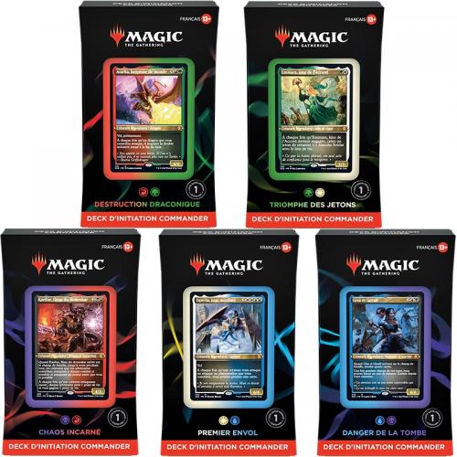 image Magic: the gathering- FR EverGreen Starter Commander decks 2022 (5 deks) FR