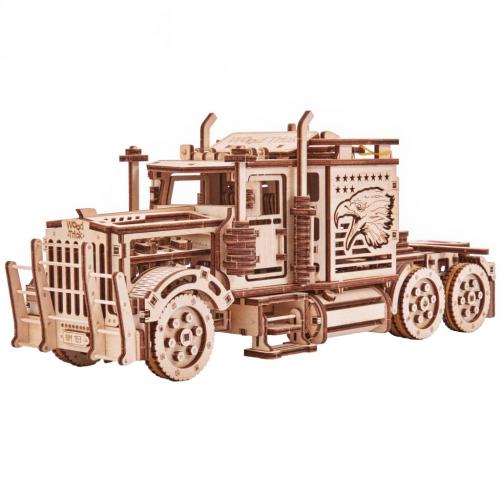 image Mécanisme 3D en bois - Big Rig - 485pcs