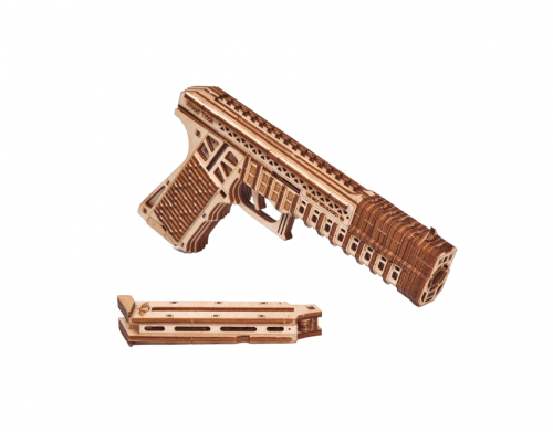 image Mécanisme 3D en bois - Defenders gun - 256 pcs