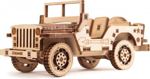 image Mécanisme 3D en bois - Jeep Military SUV - 72 pcs