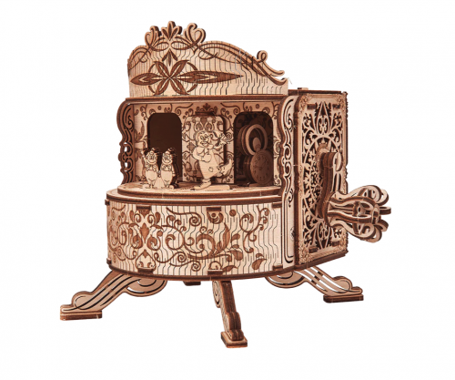 image Mécanisme 3D en bois - Théâtre des fées - 162 pcs