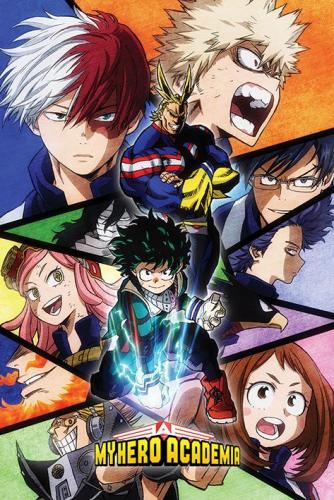 image My Hero Academia - Maxi Poster (61cm x 91.5cm)- MOSAÏQUE DE PERSONNAGES