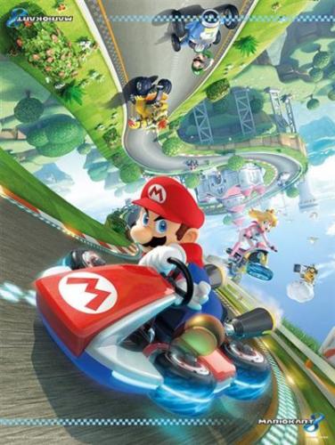 image Nintendo - Impression d'art - Mario Kart 8 (30x40)