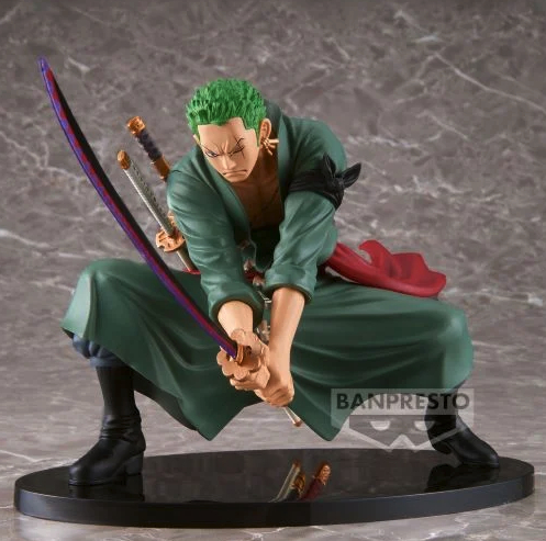 image One Piece – Figurine Scultures Big Banpresto Colosseum 4 Vol. 3 – Roronoa Zoro 13