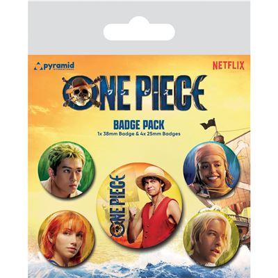 image One piece - Pack Pins - live Action The straw hats x 5