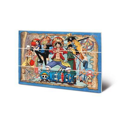 image One Piece -Tableau en bois- 20X29.5cm