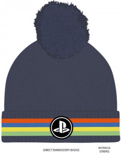 image Playstation - Bonnet bleu marine - Logo