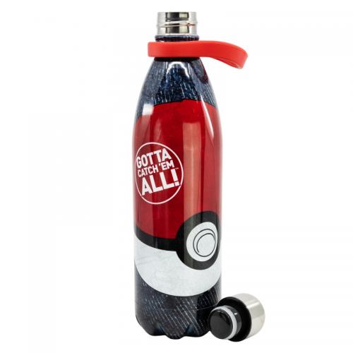 image Pokémon - Bouteille thermique Inox 1000 ml - Gotta Catch'em ALL!