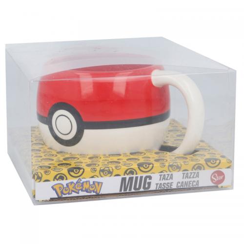 image Pokémon - Mug 3D - Pokeball 490 ml 