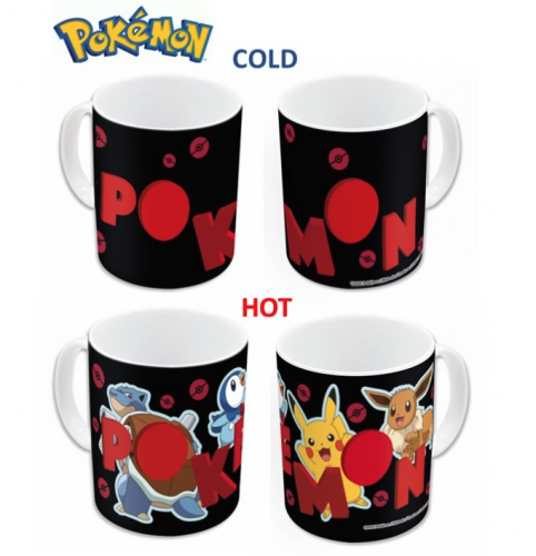 image Pokémon - Mug Thermo-réactif (heat change) 325 ml- Team