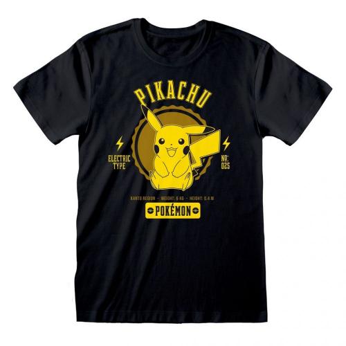 image Pokémon - T-shirt  - Collegiate Pikachu Taille M
