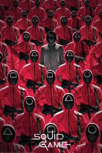 image Squid Game - Maxi Poster – CROWD - 61cm x 91.5cm