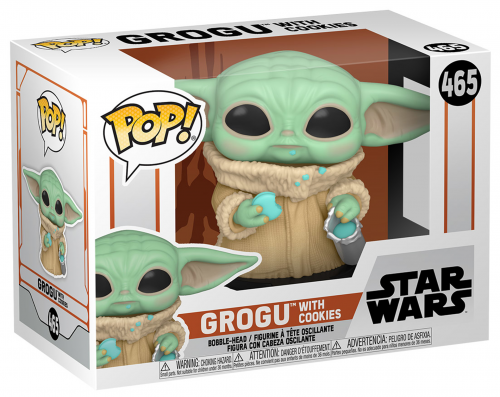 image Star Wars - Funko Pop 465 The Mandalorian - Grogu with Cookies
