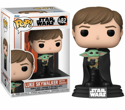 image Star Wars- Funko Pop 482 - Luke Skywalker with the child (Grogu)