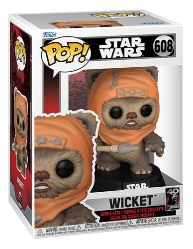 image Star Wars - Funko Pop 608 il retour du jedi 40th- Wicket Bobble