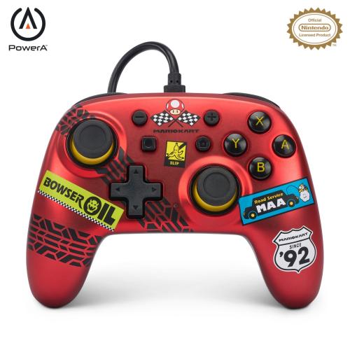 image Switch - Manette Filaire Nano - Mario Kart : Racer Red