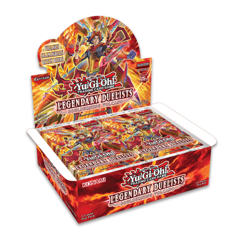 image Yu-Gi-Oh! JCC - Display de Pack de Booster Legendary Duelists: Soulburning Volcano (3