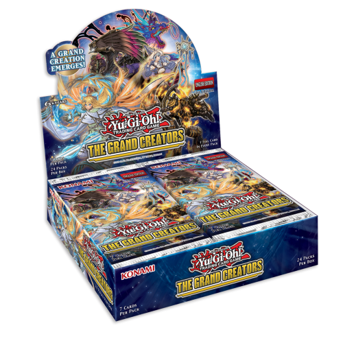 image Cartes Yu-Gi-Oh! JCC - Display de Pack de Booster The Grand Creators FR (24 Boosters)