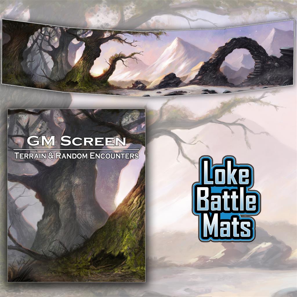 image principale pour Écran GM: Terrain & Rencontres aléatoires