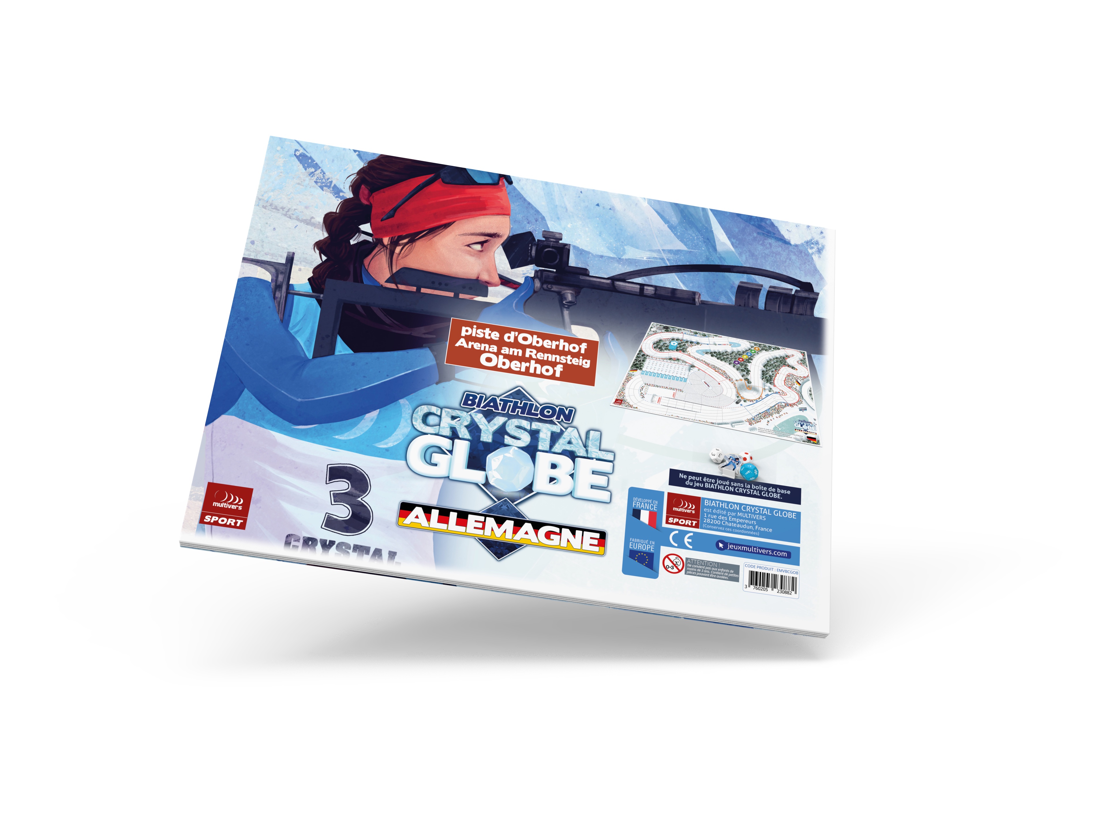 image principale pour Biathlon Crystal Globe - extension piste d'Oberhof, Allemagne
