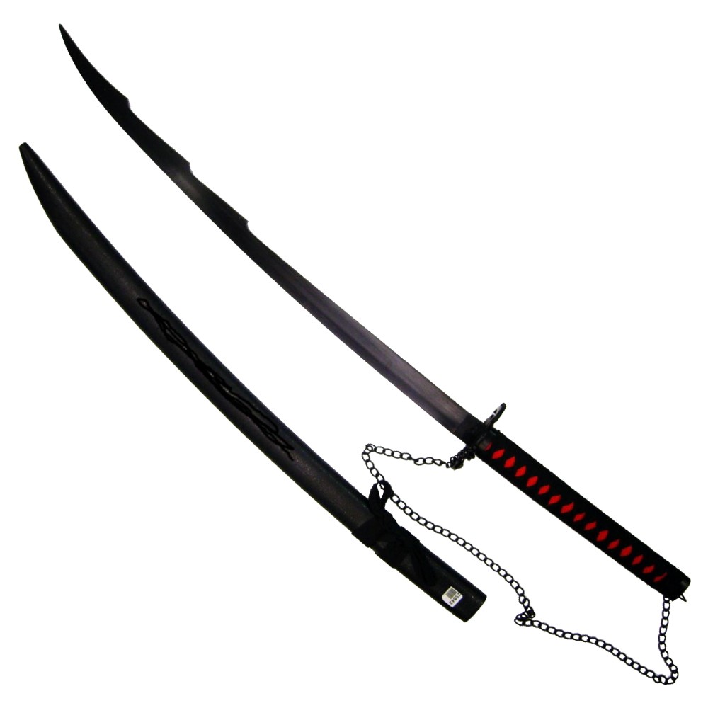 image principale pour Katana ornementale – Inspirée d'Ichigo Kurosaki Tensa Zangetsu (Bleach)