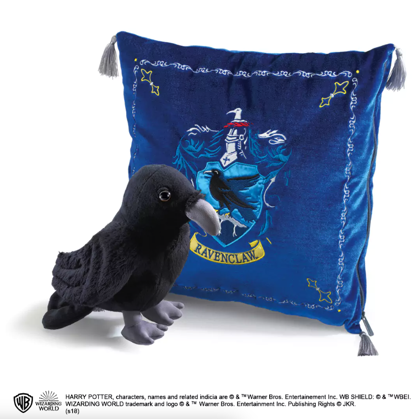 image principale pour Harry Potter - Coussin et Peluche (corbeau) - Serdaigle