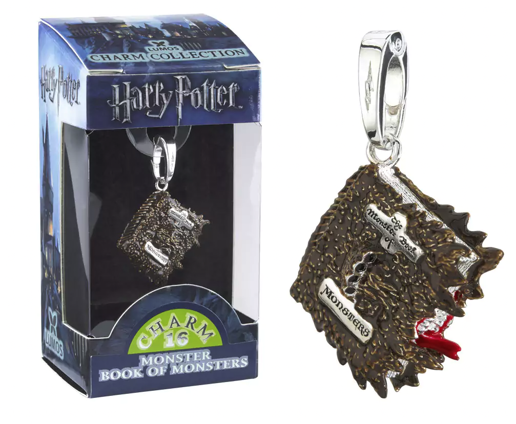 image principale pour Harry Potter - Pendentif Charm Lumos - Le monstrueux livre des monstres