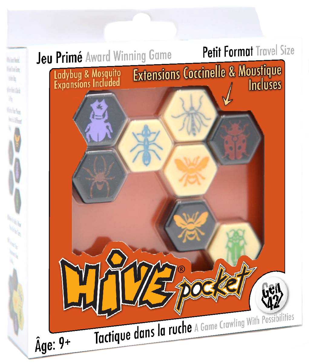 image principale pour Hive pocket - version FR et UK (emballage abîmé)