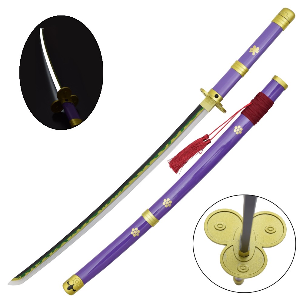 image principale pour Katana Ornementale avec LED- Inspiré du Katana Enma de Zoro (One Piece)