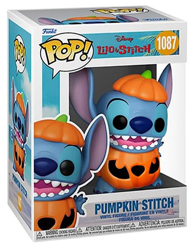 image principale pour Lilo&Stitch - Funko Pop 1087 - Stitch Citrouille
