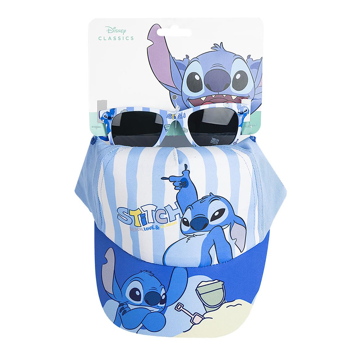 image principale pour Lilo&Stitch – Pack Casquette et lunettes de solei (Enfant 53cm) – Stitch