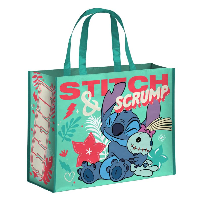 image principale pour Lilo&Stitch – Sac de courses – Stitch et Scrump 45 x 40 x 20 cm