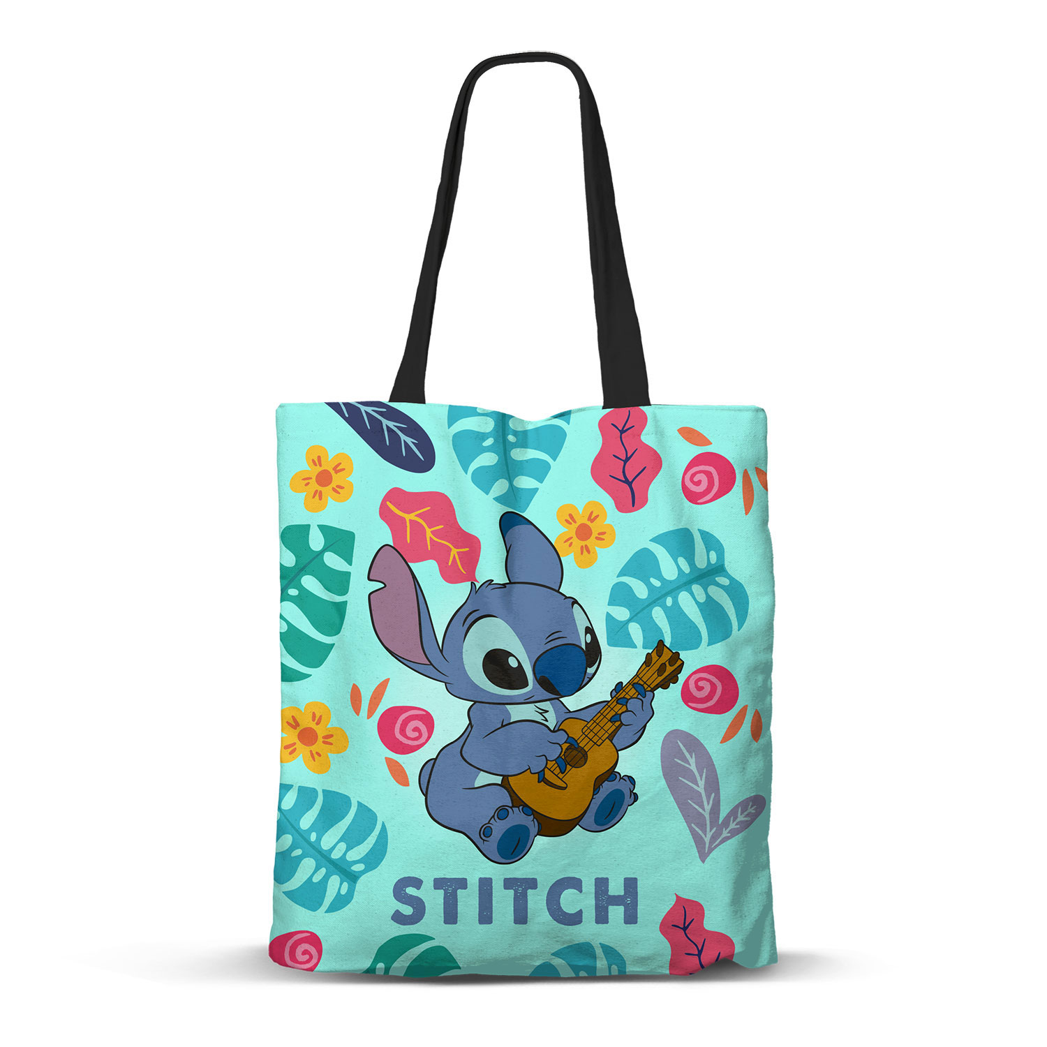 image principale pour Lilo&Stitch – Tote Bag – Stitch Guitare 33cm X 40cm 