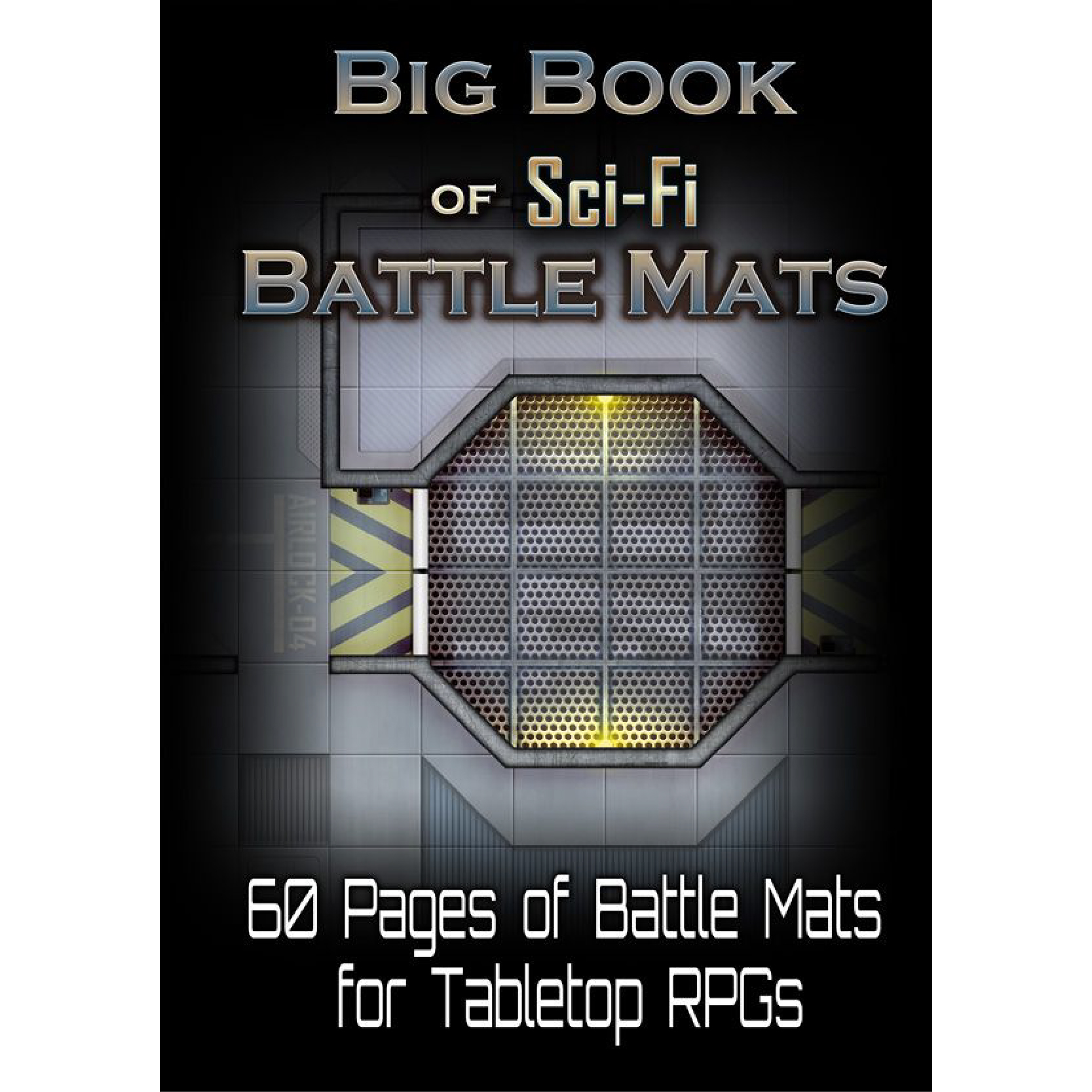 image principale pour Livre plateau de jeu : Big Book of Sci-Fi Battle Mats (A4)