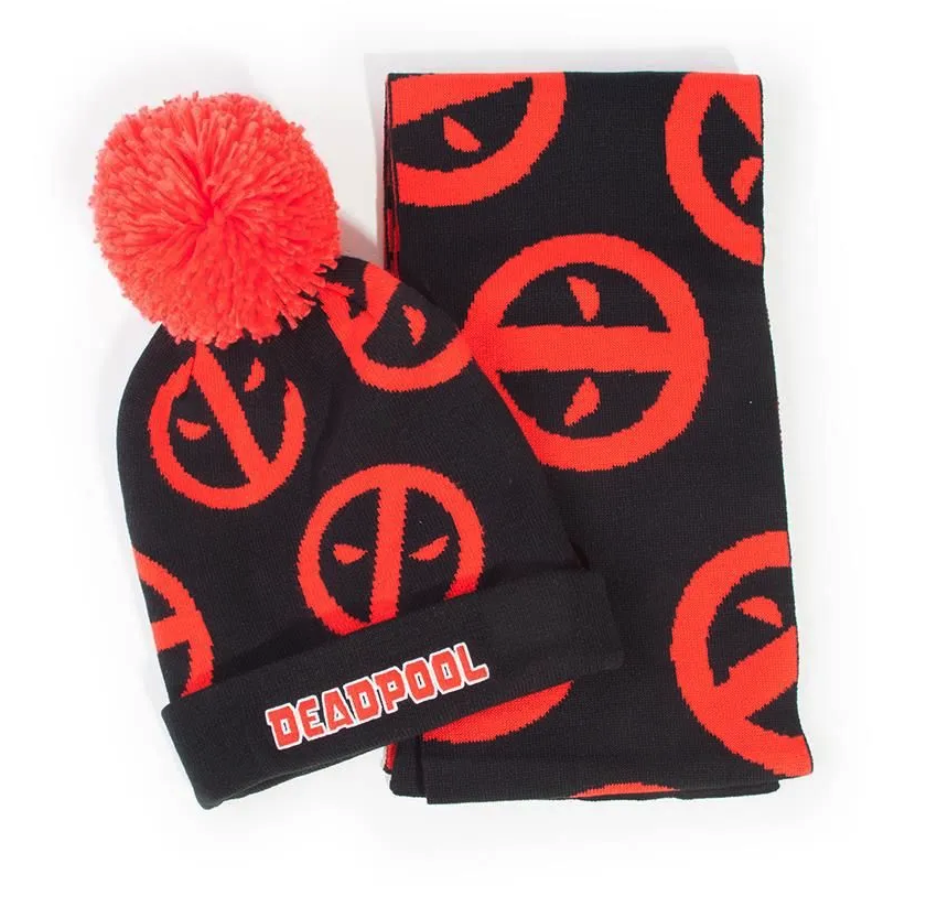 image principale pour MARVEL- Bonnet et Echarpe- Deadpool