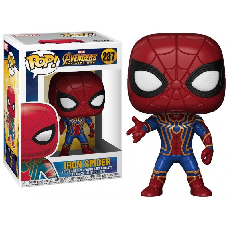 image principale pour MARVEL -Funko Pop Vinyl 287 Infinity War- Iron Spider
