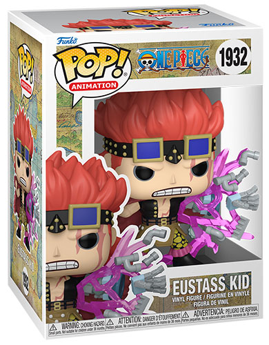 image principale pour One Piece- Funko POP 1932 - Eustass Kid w/Awakening 