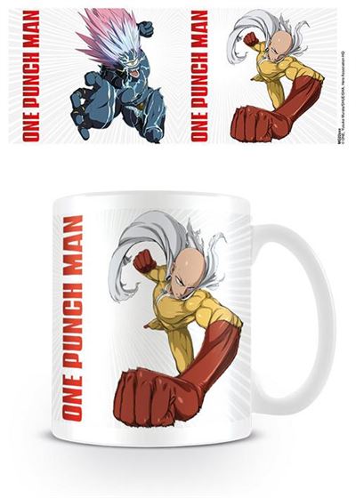 image principale pour One Punch Man - Mug 315ml - Saitama vrs Boros