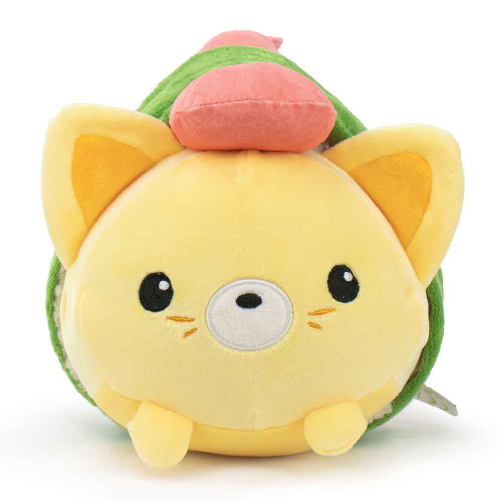 image principale pour Peluche Nekogiri - 17cm - Jaune