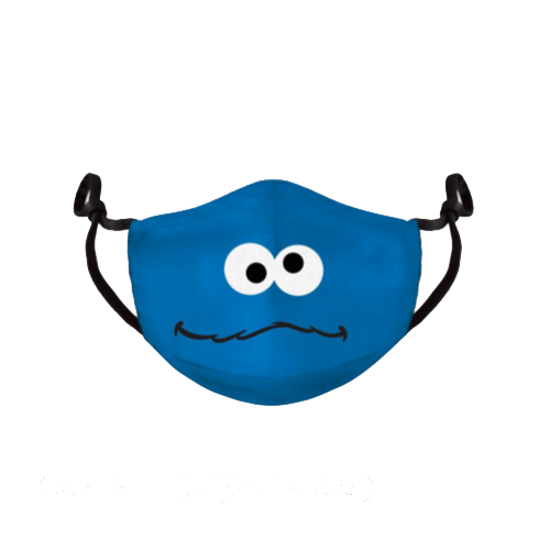 image principale pour Sesame street - Masque à l'unité ajustable Adulte - Cookie Monster